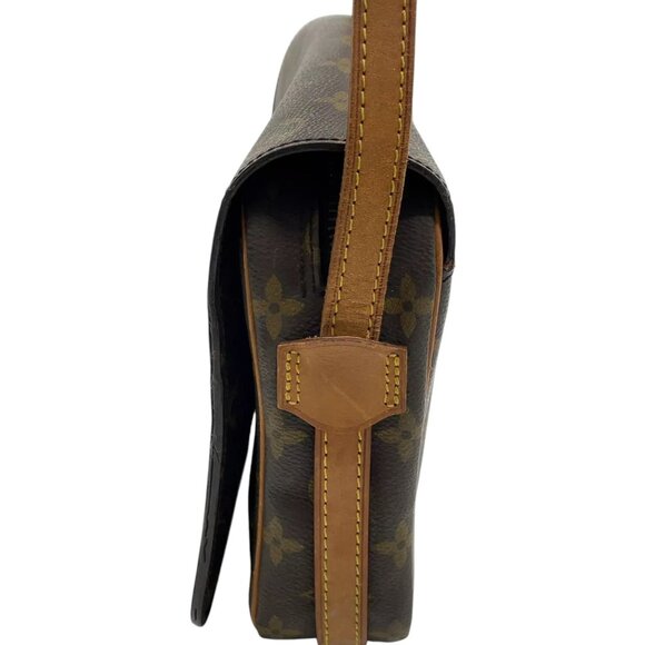 169330BR (L4) Louis Vuitton Crossbody Bag Brown Monogram w/Box - Picture 4 of 14